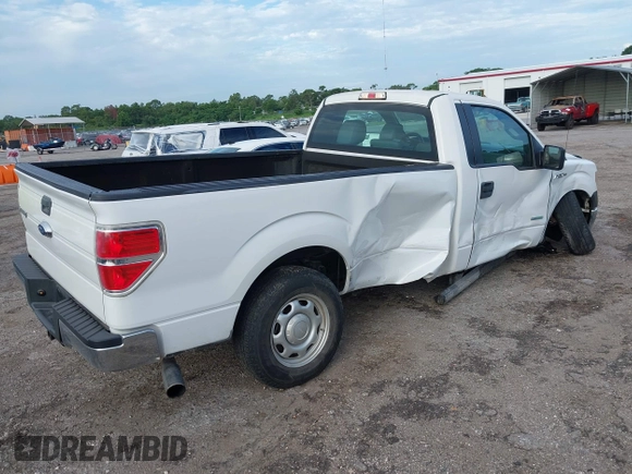 2014 Ford F-150 XL with VIN 1FTNF1CTXEKD77219, listed as a IAAI auction lot 42777146 with 141,338 mi miles and . Bid and sale history available at DreamBid. Image 4.