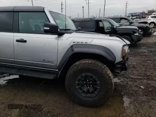 2022 Ford Bronco Raptor with VIN 1FMEE5JR7NLA50896, listed as a Copart auction lot 37460654 with 4,780 mi miles. Bid and sale history available at carsss.com. Image 10.