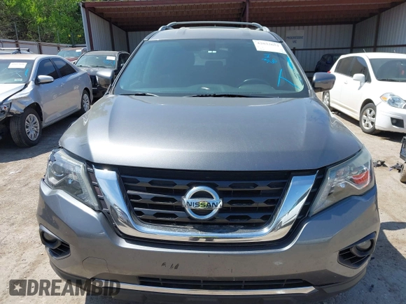 2018 Nissan Pathfinder SL with VIN 5N1DR2MN8JC659125, listed as a IAAI auction lot 42033651 with 120,934 mi miles and . Bid and sale history available at DreamBid. Image 12.