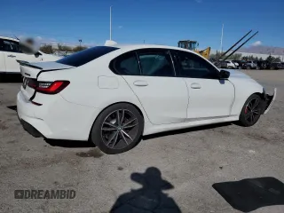 2022 BMW 3 Series M340i with VIN 3MW5U7J02N8C71976, listed as a Copart auction lot 48223325 with 41,579 mi miles and Salvage Title. Bid and sale history available at carsss.com. Image 3.
