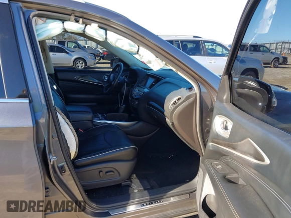 2016 Infiniti QX60 with VIN 5N1AL0MM0GC524715, listed as a IAAI auction lot 41215072 with 145,633 mi miles and . Bid and sale history available at DreamBid. Image 5.
