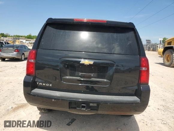 2016 Chevrolet Tahoe LS with VIN 1GNSCAKC2GR390304, listed as a Copart auction lot 52743535 with 87,993 mi miles and Salvage title. Bid and sale history available at DreamBid. Image 6.