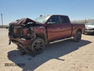 2024 Ram 2500 Laramie z VIN 3C6UR5FL9RG162974, wystawiony jako Copart lot #50081095 z przebiegiem 8 776 mil mil oraz Szkoda całkowita • Salvage title. Historia ofert i sprzedaży dostępna na DreamBid. Obrazek 1.