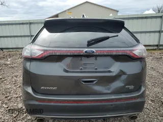 2015 Ford Edge SEL with VIN 2FMTK4J80FBB05112, listed as a Copart auction lot 50739275 with 119,390 mi miles and Salvage Title. Bid and sale history available at carsss.com. Image 6.
