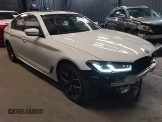 2023 BMW 5 Series 530i xDrive with VIN WBA13BJ07PWY05259, listed as a IAAI auction lot 41510228 with 9,746 mi miles and . Bid and sale history available at DreamBid. Image 1.