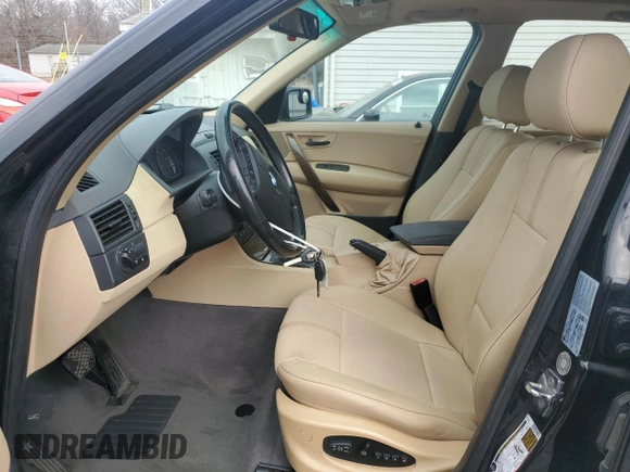 2004 BMW X3 2.5i with VIN WBXPA73434WB29992, listed as a Copart auction lot 48790005 with 175,855 mi miles and Salvage Title. Bid and sale history available at carsss.com. Image 7.