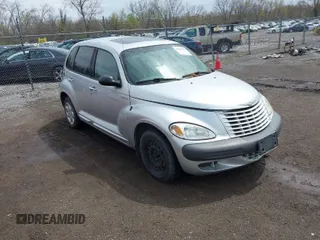 2001 Chrysler PT Cruiser with VIN 3C4FY4BB11T587709, listed as a IAAI auction lot 41996629 with 148,567 mi miles. Bid and sale history available at carsss.com. Image 1.