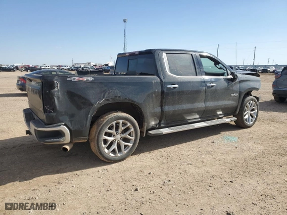 2019 Chevrolet Silverado 1500 LTZ with VIN 3GCUYGEDXKG179399, listed as a Copart auction lot 43027455 with 123,746 mi miles and Salvage Title. Bid and sale history available at carsss.com. Image 3.