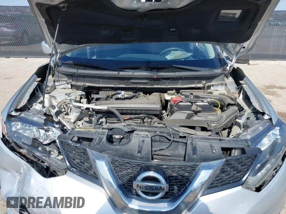 2016 Nissan Rogue SV with VIN KNMAT2MV6GP606255, listed as a IAAI auction lot 41523381 with Not Provided miles and . Bid and sale history available at carsss.com. Image 10.