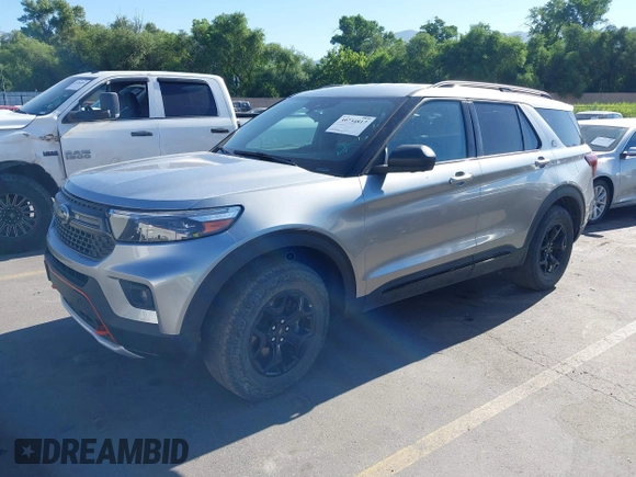 2022 Ford Explorer Timberline with VIN 1FMSK8JH6NGA36758, listed as a IAAI auction lot 39734817 with 42,578 mi miles. Bid and sale history available at carsss.com. Image 17.