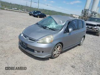 2008 Honda Fit Sport with VIN JHMGD38658S064322, listed as a IAAI auction lot 41517787 with 217,114 mi miles. Bid and sale history available at carsss.com. Image 2.