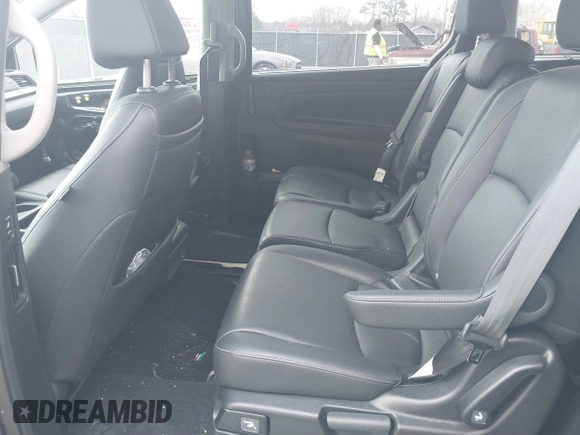 2023 Honda Odyssey Touring with VIN 5FNRL6H86PB065670, listed as a IAAI auction lot 41691093 with 22,518 mi miles and . Bid and sale history available at DreamBid. Image 8.