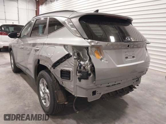 2024 Hyundai Tucson SEL with VIN 5NMJBCDE6RH345875, listed as a IAAI auction lot 41996791 with 16,214 mi miles. Bid and sale history available at carsss.com. Image 3.