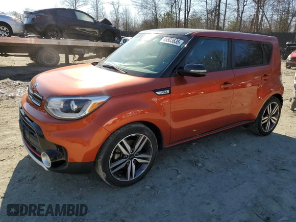 2018 Kia Soul ! with VIN KNDJX3AA2J7589070, listed as a Copart auction lot 45503635 with 45,240 mi miles and Salvage Title. Bid and sale history available at carsss.com. Image 1.