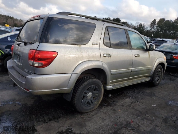 2005 Toyota Sequoia SR5 with VIN 5TDBT44AX5S251185, listed as a Copart auction lot 46605115 with 73,081 mi miles and Clean Title. Bid and sale history available at carsss.com. Image 3.
