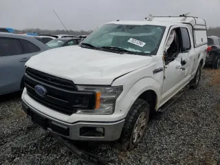 2019 Ford F-150 XL with VIN 1FTFX1E57KFA57411, listed as a Copart auction lot 78251294 with 99,756 mi miles and Salvage title. Bid and sale history available at DreamBid. Image 1.