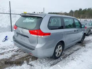 2012 Toyota Sienna with VIN 5TDKA3DC3CS010468, listed as a IAAI auction lot 41542523 with 56,055 mi miles and . Bid and sale history available at DreamBid. Image 4.