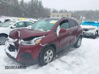 2017 Chevrolet Trax LT with VIN 3GNCJPSB1HL205687, listed as a IAAI auction lot 41566773 with 1 mi miles. Bid and sale history available at carsss.com. Image 17.