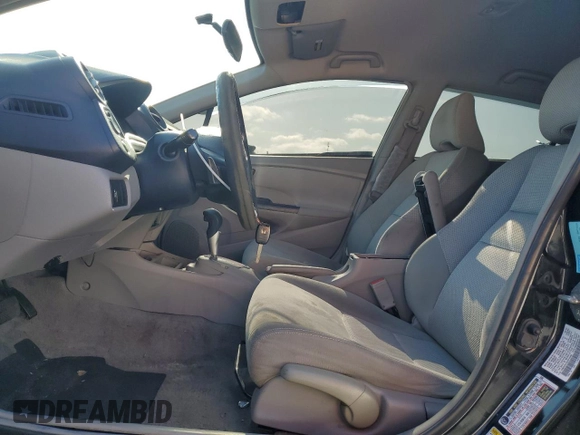 2010 Honda Insight EX with VIN JHMZE2H76AS015466, listed as a Copart auction lot 53729965 with Not provided miles and Salvage title. Bid and sale history available at DreamBid. Image 7.