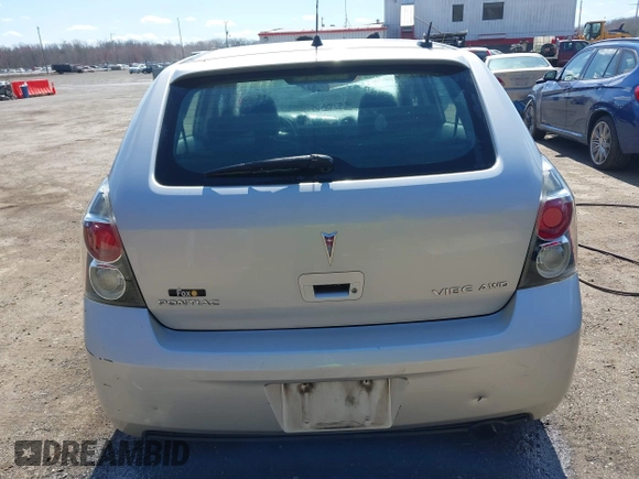 2009 Pontiac Vibe with VIN 5Y2SM67049Z409441, listed as a IAAI auction lot 41873091 with 145,169 mi miles. Bid and sale history available at carsss.com. Image 16.