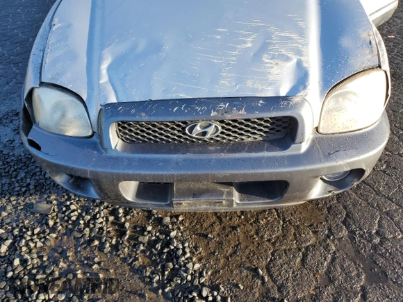 2002 Hyundai Santa Fe GLS with VIN KM8SC73D62U247487, listed as a Copart auction lot 81324114 with 220,620 mi miles and Salvage Title. Bid and sale history available at carsss.com. Image 12.