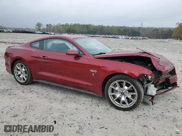 2015 Ford Mustang GT with VIN 1FA6P8CF3F5357131, listed as a Copart auction lot 51286665 with 92,612 mi miles and Salvage Title. Bid and sale history available at carsss.com. Image 4.