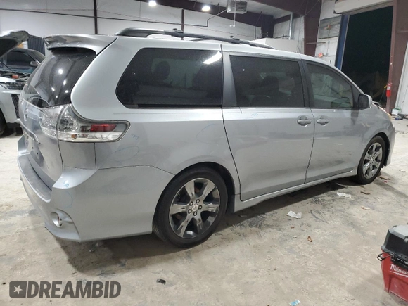 2011 Toyota Sienna SE with VIN 5TDXK3DC0BS063470, listed as a Copart auction lot 48804635 with 203,675 mi miles and Salvage Title. Bid and sale history available at carsss.com. Image 3.
