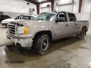 2012 GMC Sierra 1500 SLE with VIN 3GTP2VE73CG227453, listed as a Copart auction lot 52871865 with 133,419 mi miles and Salvage Title. Bid and sale history available at DreamBid. Image 1.