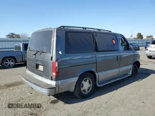 2000 Chevrolet Astro with VIN 1GNEL19W2YB162505, listed as a Copart auction lot 66702904 with Not Provided miles and Salvage Title. Bid and sale history available at carsss.com. Image 3.