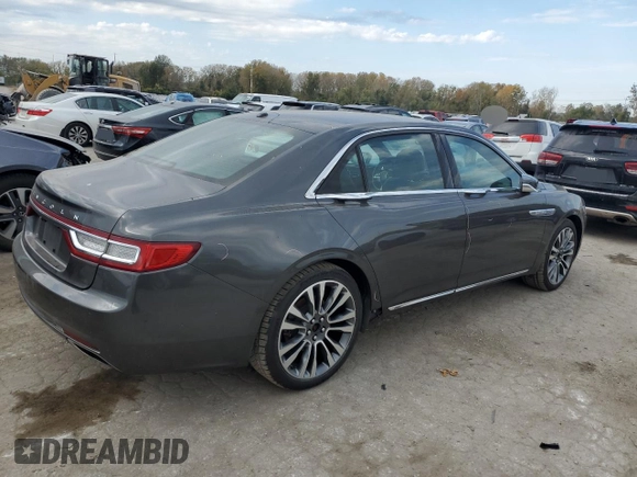 2017 Lincoln Continental Reserve с VIN 1LN6L9NP3H5631184, выставлен на аукционе Copart как лот 75639544 с пробегом 76 159 миль миль и Списание • Salvage title. История ставок и продаж доступна на DreamBid. Изображение 3.