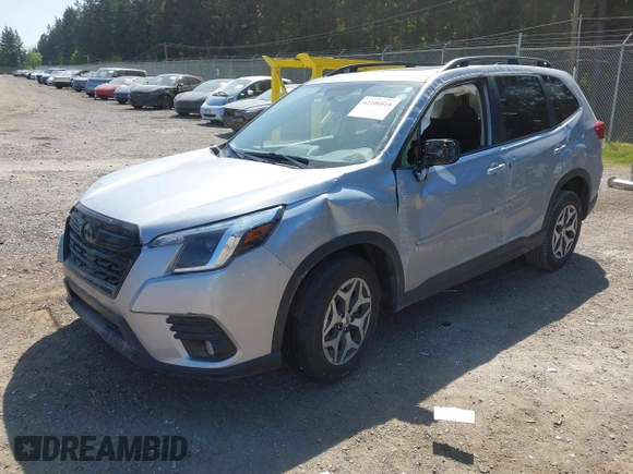 2024 Subaru Forester Premium with VIN JF2SKADC8RH494444, listed as a IAAI auction lot 42100818 with 6,371 mi miles and . Bid and sale history available at DreamBid. Image 17.