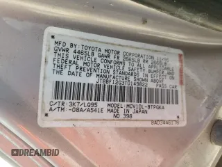 1996 Lexus ES 300 z VIN JT8BF12G3T0149822, wystawiony jako Copart lot #53803495 z przebiegiem 53 648 mil mil oraz Czysty tytuł • Clean title. Historia ofert i sprzedaży dostępna na DreamBid. Obrazek 12.