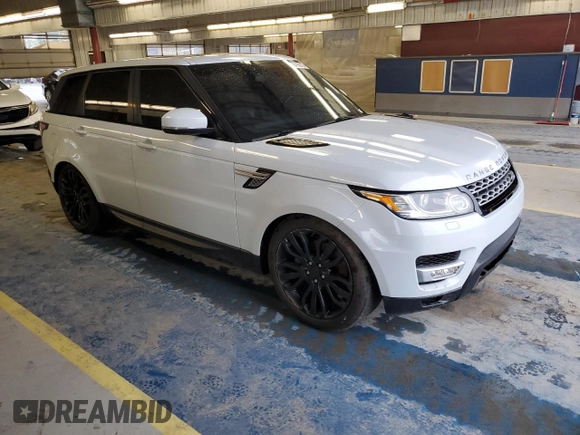 2015 Land Rover Range Rover Sport HSE with VIN SALWR2VF5FA623795, listed as a Copart auction lot 57666155 with 128,513 mi miles and Clean title. Bid and sale history available at DreamBid. Image 4.