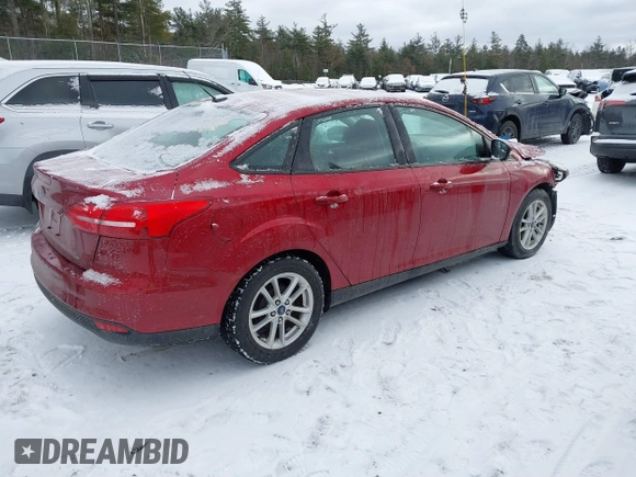 2017 Ford Focus SE with VIN 1FADP3F22HL250654, listed as a IAAI auction lot 41159861 with 83,028 mi miles. Bid and sale history available at carsss.com. Image 4.