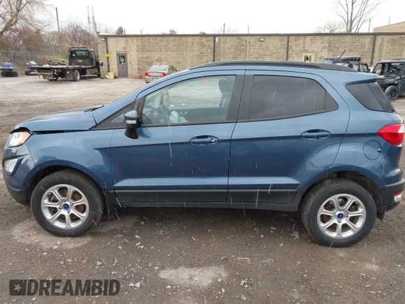 2022 Ford EcoSport SE with VIN MAJ6S3GL3NC469553, listed as a IAAI auction lot 41854545 with 40,339 mi miles and . Bid and sale history available at DreamBid. Image 14.