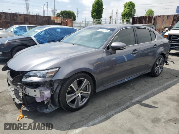 2016 Lexus GS 350 with VIN JTHBZ1BL6GA002480, listed as a Copart auction lot 55603185 with 8,540 mi miles and Salvage title. Bid and sale history available at DreamBid. Image 1.