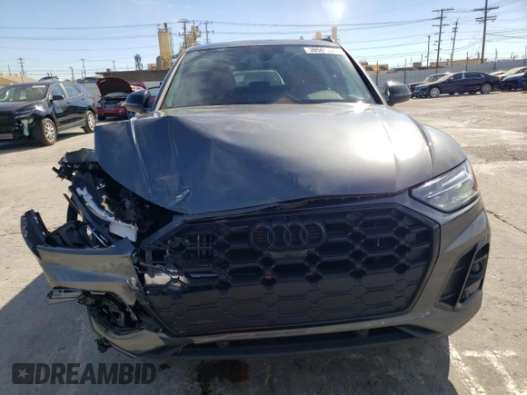 2023 Audi SQ5 Premium Plus with VIN WA1B4AFY0P2167063, listed as a Copart auction lot 39869674 with 12,008 mi miles and . Bid and sale history available at DreamBid. Image 5.