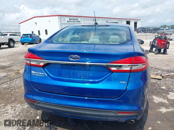 2017 Ford Fusion SE with VIN 3FA6P0H7XHR219184, listed as a IAAI auction lot 42469809 with 45,499 mi miles and . Bid and sale history available at DreamBid. Image 17.
