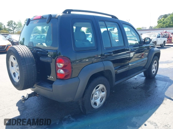2006 Jeep Liberty Sport with VIN 1J4GL48K36W248651, listed as a IAAI auction lot 42057542 with 158,823 mi miles and . Bid and sale history available at carsss.com. Image 4.