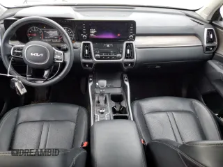 2023 Kia Sorento X-Line S with VIN 5XYRLDLC4PG224677, listed as a Copart auction lot 86957474 with 15,602 mi miles and Salvage Title. Bid and sale history available at DreamBid. Image 8.