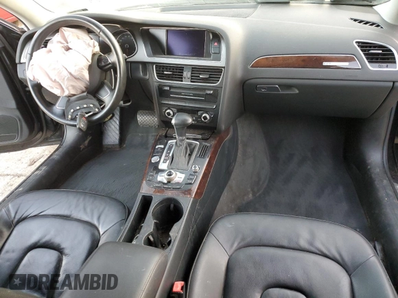2014 Audi A4 Premium Plus with VIN WAUFFAFLXEN014656, listed as a Copart auction lot 80577704 with 115,204 mi miles and Salvage Title. Bid and sale history available at carsss.com. Image 8.