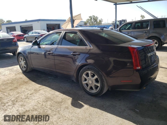 2008 Cadillac CTS RWD w/1SA with VIN 1G6DF577980214029, listed as a Copart auction lot 57444064 with 188,406 mi miles and Salvage Title. Bid and sale history available at carsss.com. Image 2.