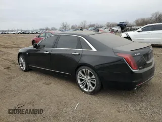 2018 Cadillac CT6 Sport AWD with VIN 1G6KP5R69JU132065, listed as a Copart auction lot 44691275 with 51,264 mi miles and Salvage title. Bid and sale history available at DreamBid. Image 2.
