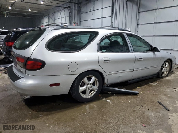 2003 Ford Taurus SE Standard with VIN 1FAFP58U93A227945, listed as a Copart auction lot 48201015 with 113,404 mi miles and Non Repairable. Bid and sale history available at carsss.com. Image 3.