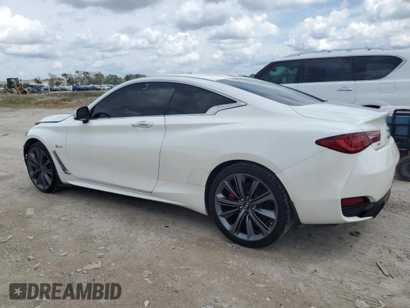 2018 Infiniti Q60 RED SPORT 400 with VIN JN1FV7EL5JM631024, listed as a Copart auction lot 70519064 with 71,076 mi miles and Salvage Title. Bid and sale history available at carsss.com. Image 2.