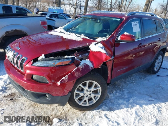 2016 Jeep Cherokee Altitude z VIN 1C4PJMCB4GW267634, wystawiony jako IAAI lot #41320557 z przebiegiem 74 731 mil mil oraz . Historia ofert i sprzedaży dostępna na DreamBid. Obrazek 18.