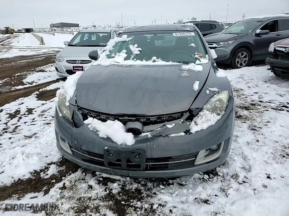 2011 Mazda Mazda6 i Touring with VIN 1YVHZ8CH2B5M02241, listed as a Copart auction lot 87598725 with 87,603 mi miles and Salvage Title. Bid and sale history available at carsss.com. Image 11.