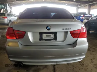 2009 BMW 3 Series 328i with VIN WBAPH77529NL82255, listed as a Copart auction lot 45608355 with 110,097 mi miles and Salvage Title. Bid and sale history available at carsss.com. Image 6.