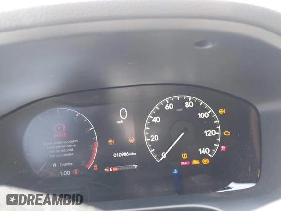 2024 Honda HR-V Sport with VIN 3CZRZ1H52RM729575, listed as a IAAI auction lot 42360144 with 10,906 mi miles and . Bid and sale history available at DreamBid. Image 7.