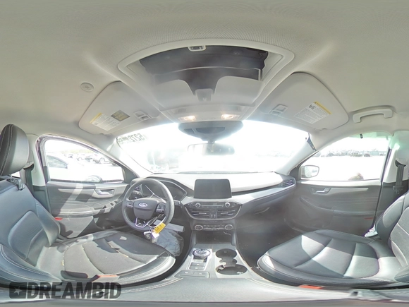 2021 Ford Escape SEL with VIN 1FMCU9H9XMUA79454, listed as a Copart auction lot 52728255 with 45,270 mi miles and Salvage title. Bid and sale history available at DreamBid. Image 14.